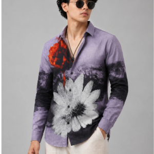 ELVYANA Men Regular Fit Graphic Print